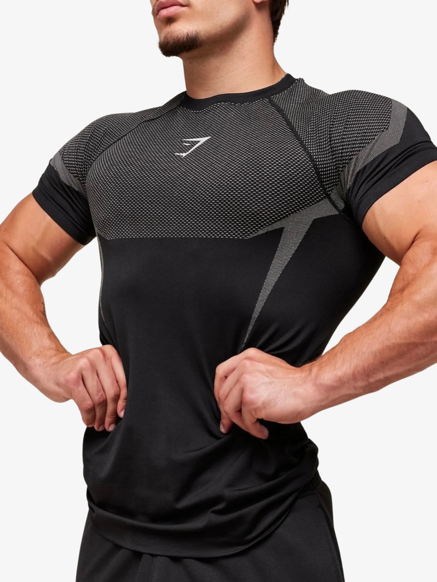 Gymshark Camiseta Onyx 5,0 Manga Corta