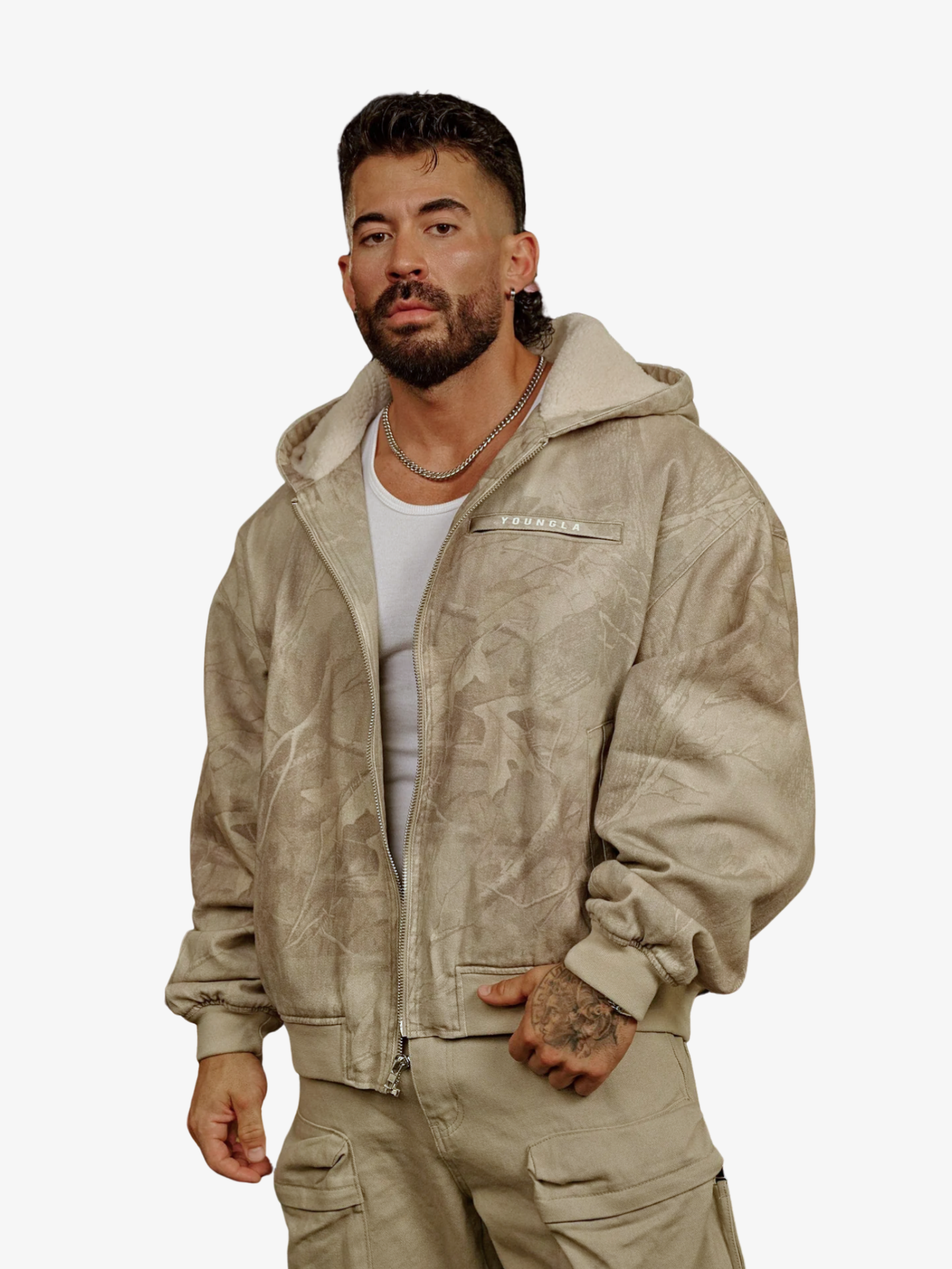 YoungLA CHAQUETA CAMO BRONCO