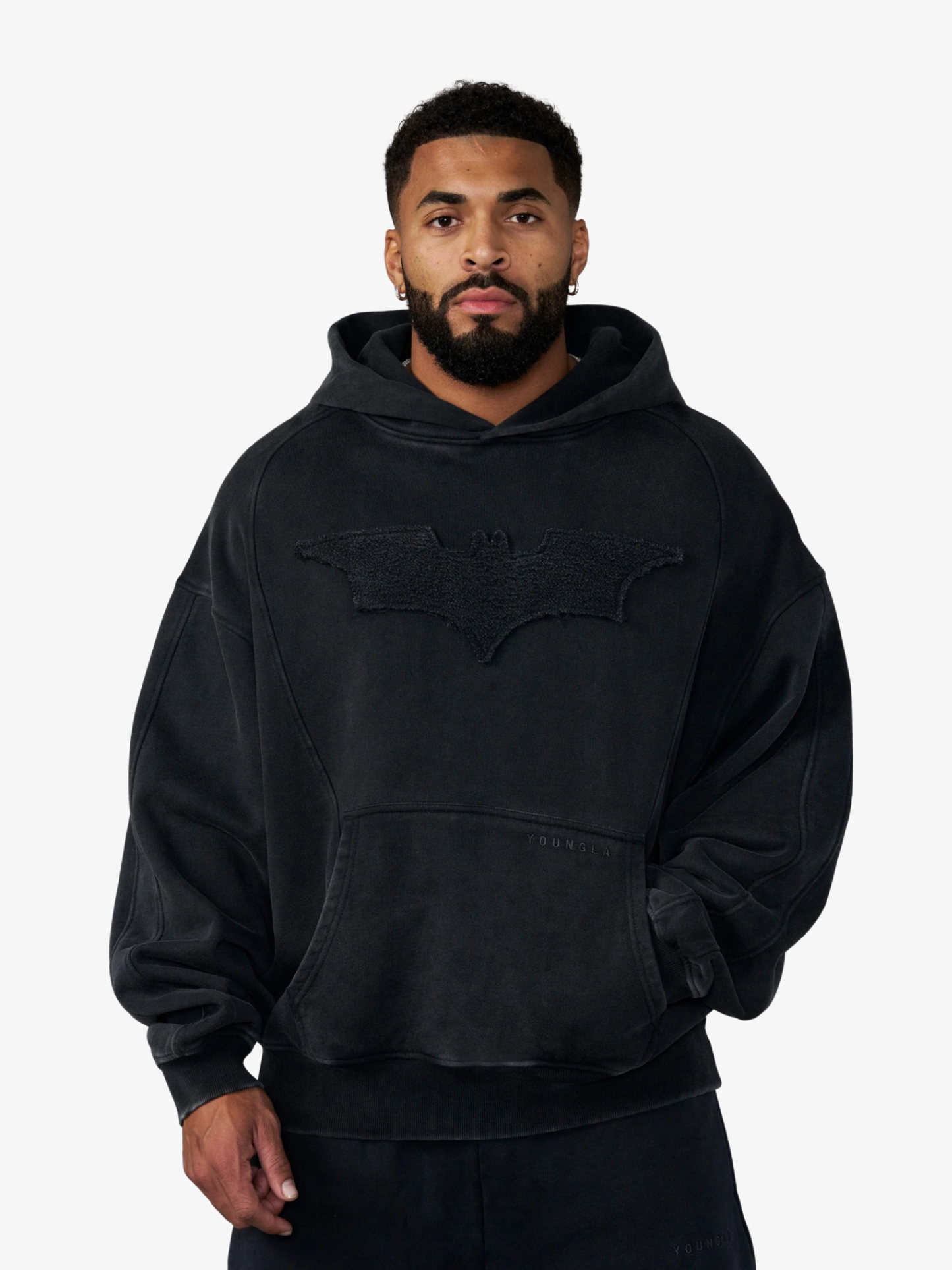 YoungLA HOODIE BATMAN STEALTH