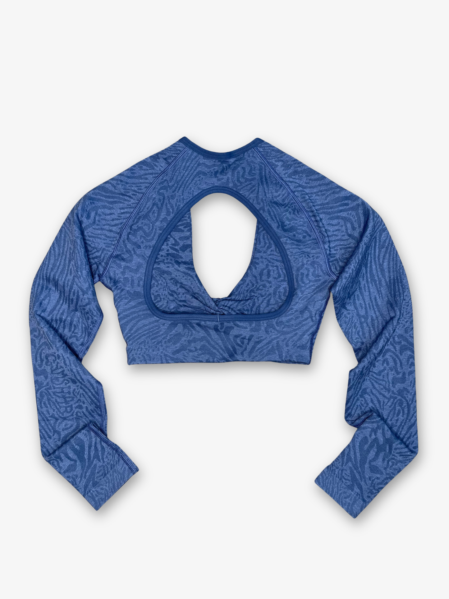 Gymshark Crop Top Adapt Animal Manga Larga