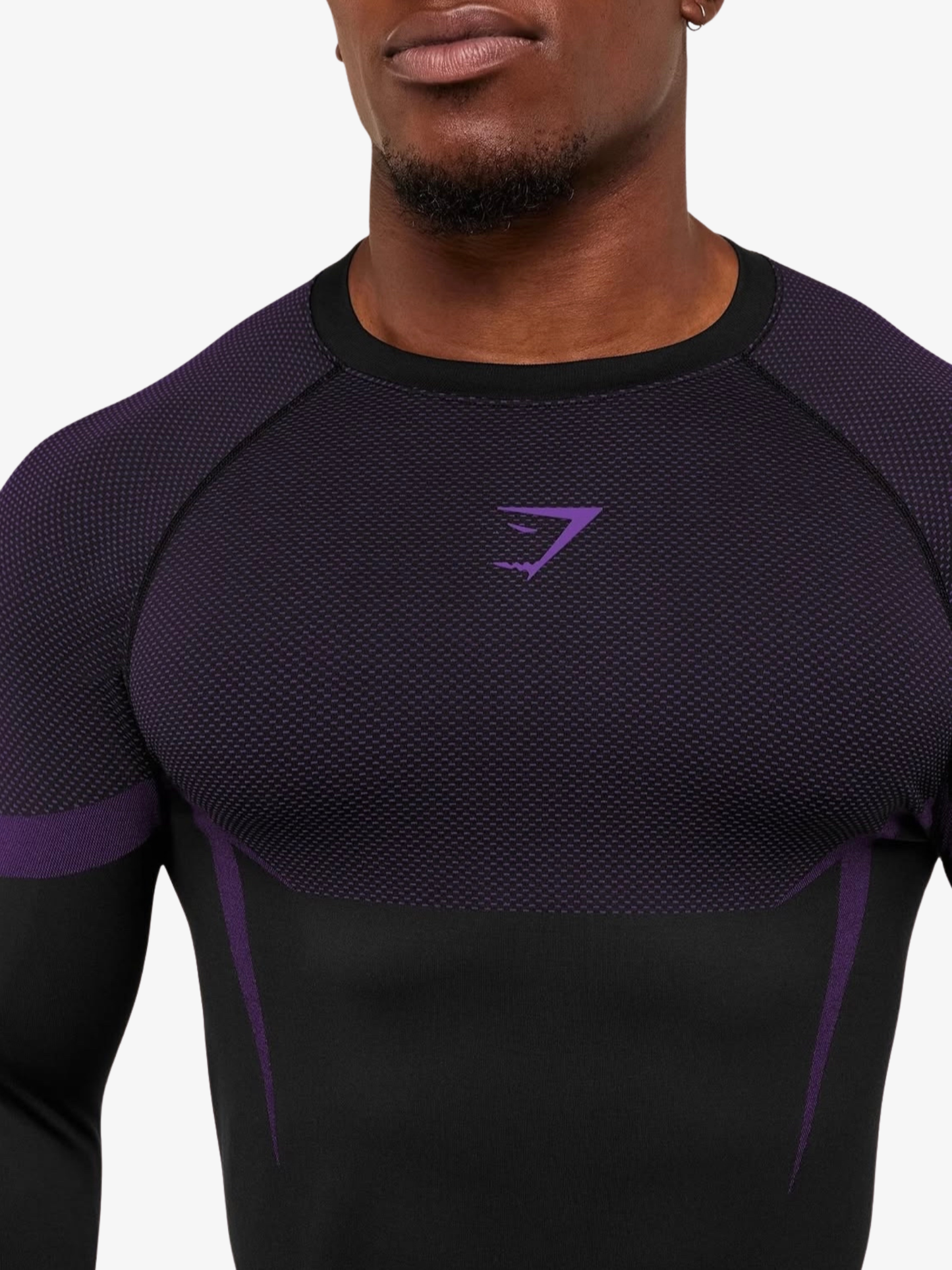 Gymshark Camiseta Onyx 5,0 Manga Larga