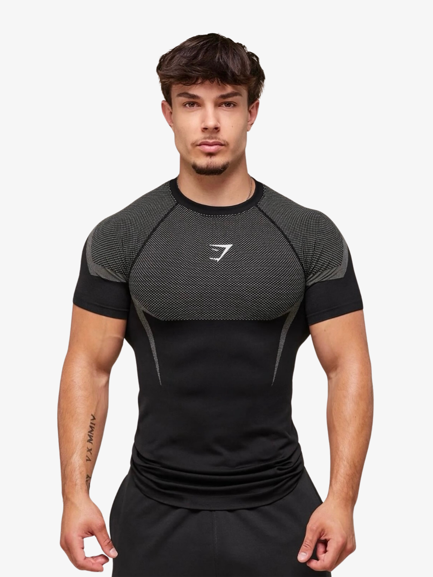 Gymshark Camiseta Onyx 5,0 Manga Corta