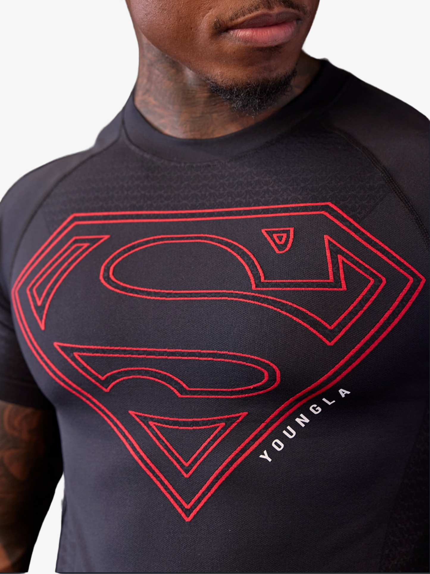 YoungLA CAMISETA SUPERMAN COMPRESSION