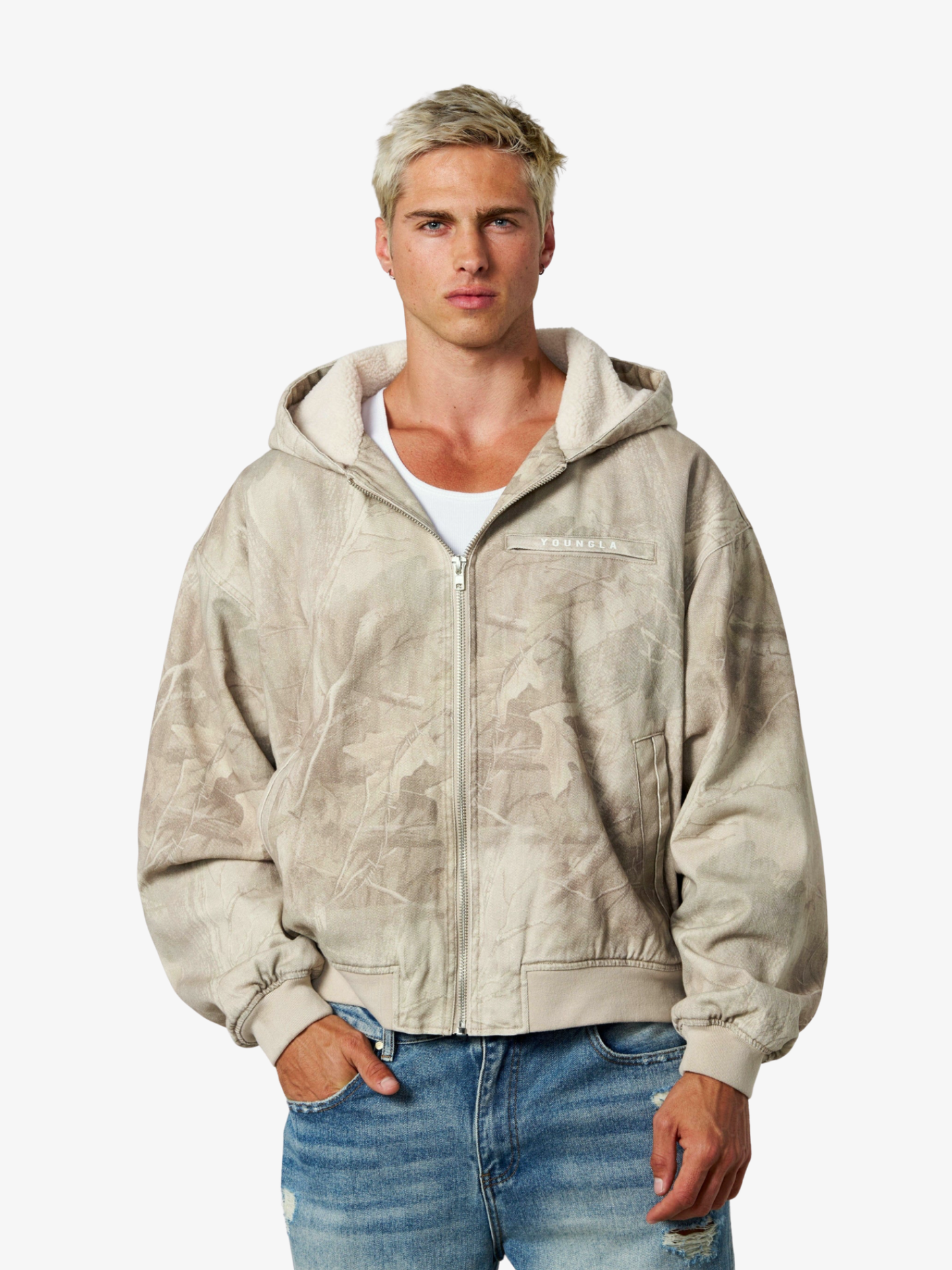 YoungLA CHAQUETA CAMO BRONCO