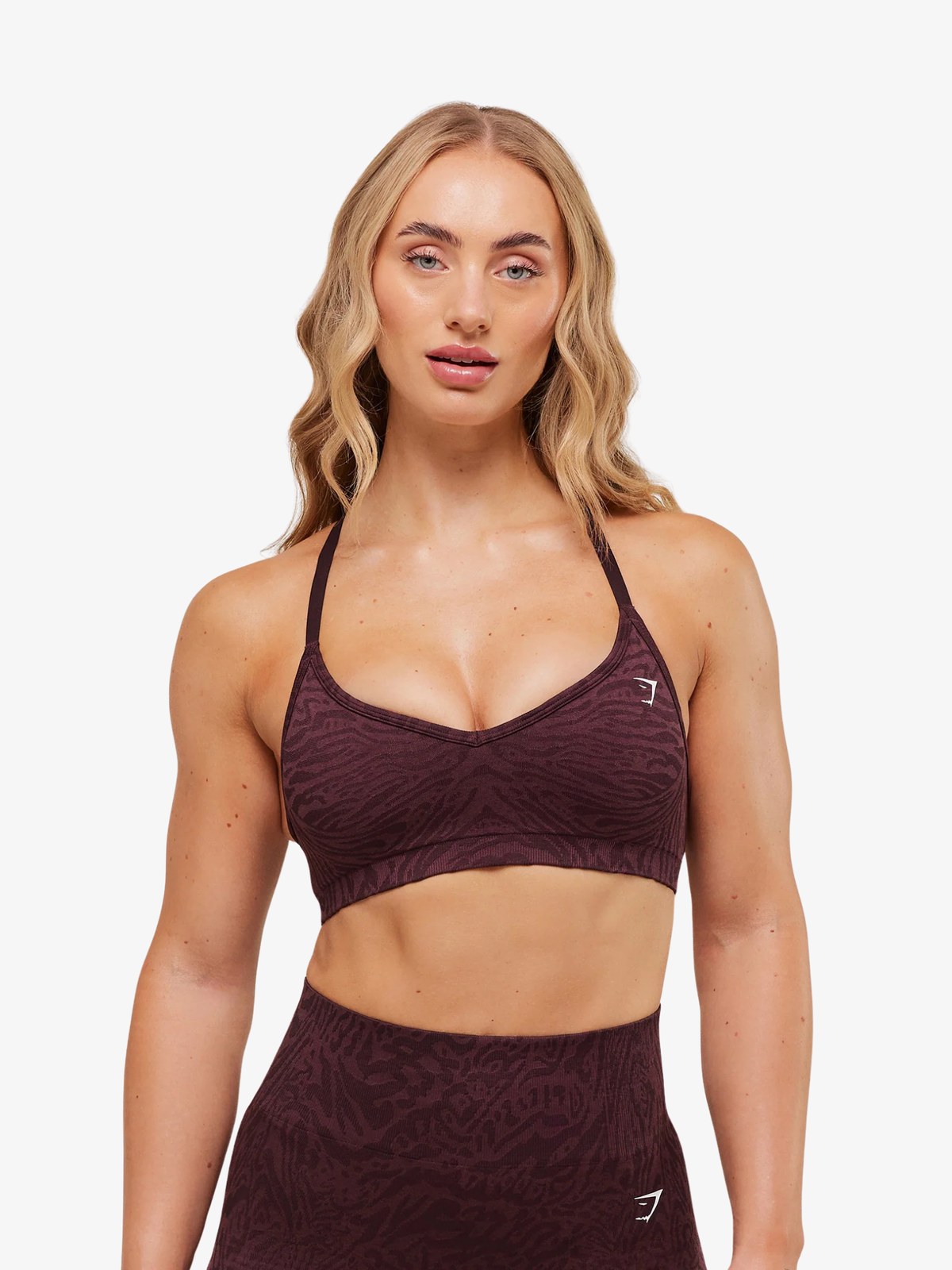Gymshark Top Adapt Animal Seamless Sports Bra