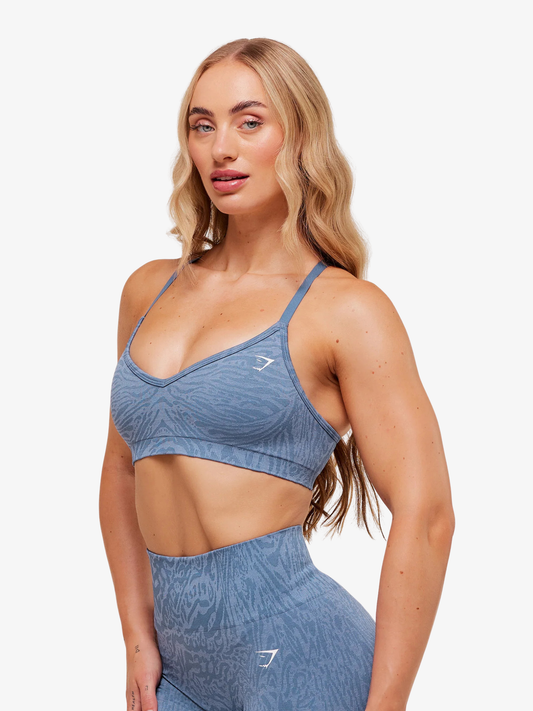 Gymshark Top Adapt Animal Seamless Sports Bra