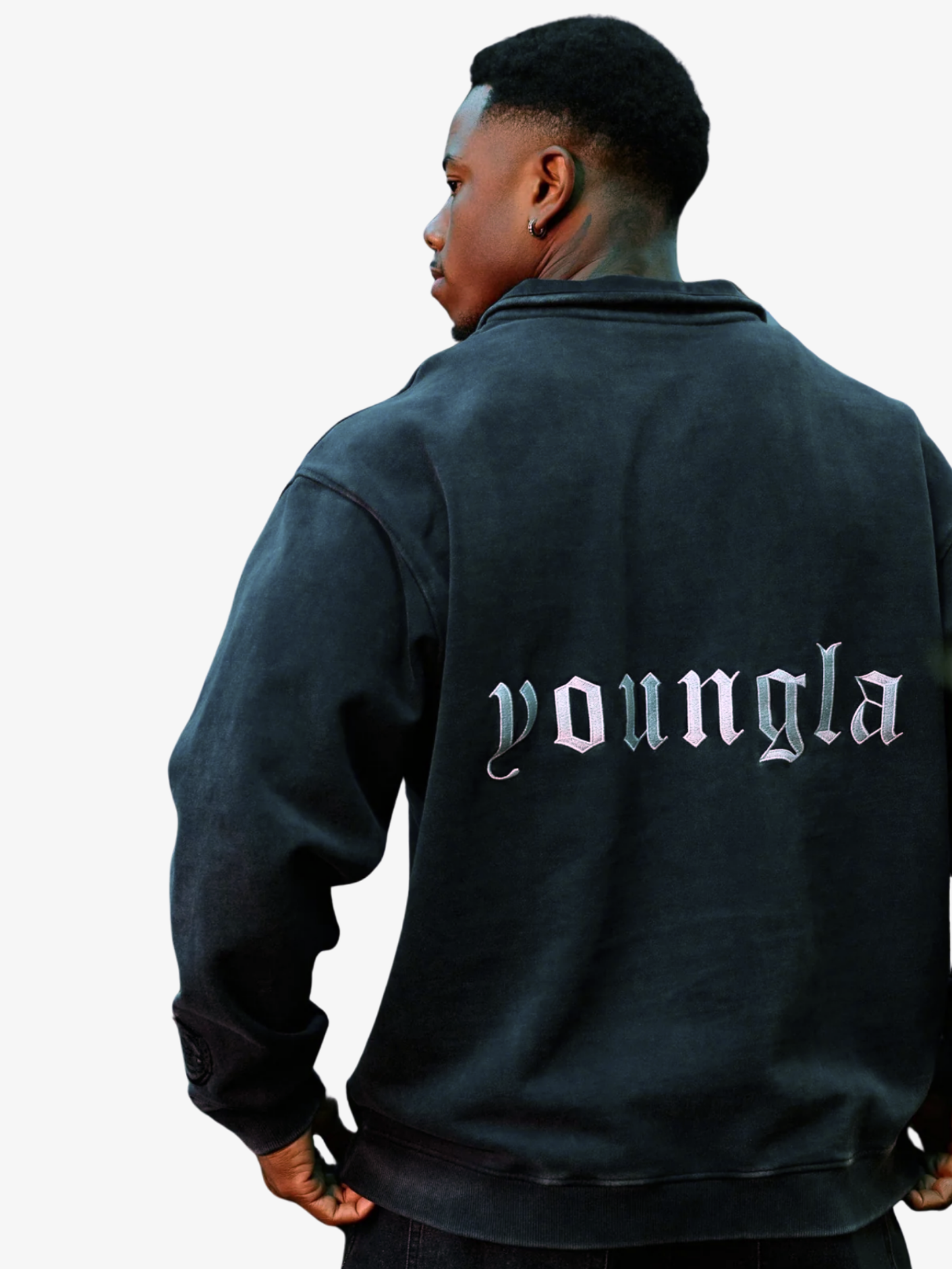 YoungLA BUZO DEMON SLAYER WARDING MASKS - QUARTER ZIP