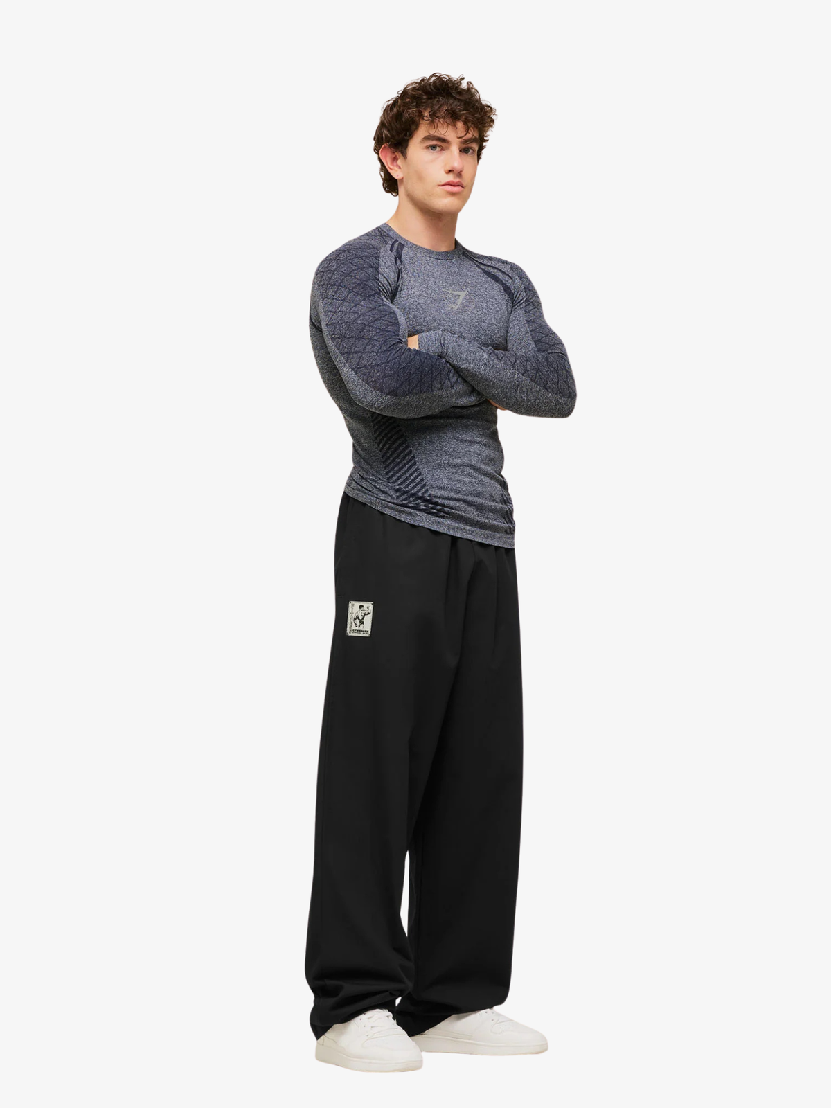 Gymshark Camiseta Devant Seamless Manga Larga