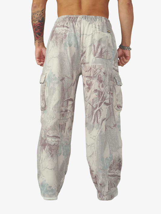 YoungLA JOGGER HERITAGE CAMO CARGO