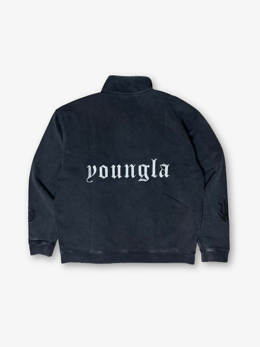 YoungLA BUZO DEMON SLAYER WARDING MASKS - QUARTER ZIP