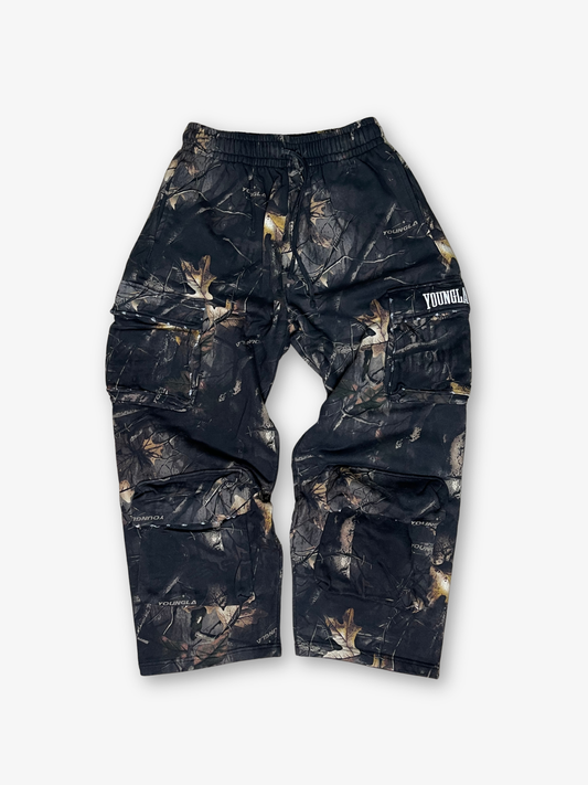 YoungLA JOGGER HERITAGE CAMO CARGO
