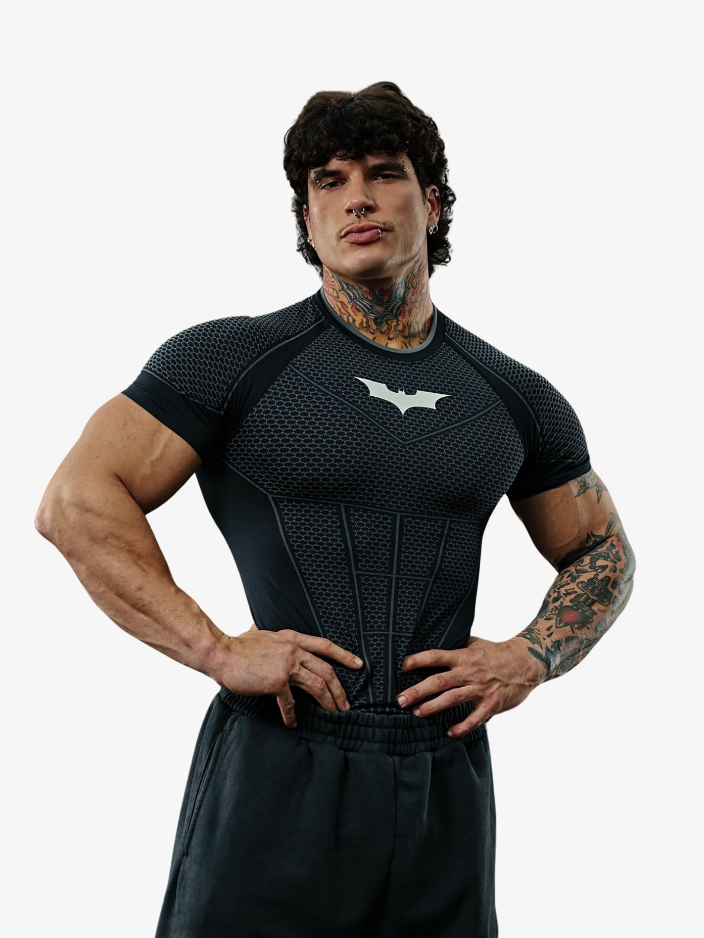 YoungLA CAMISETA BATMAN COMPRESSION